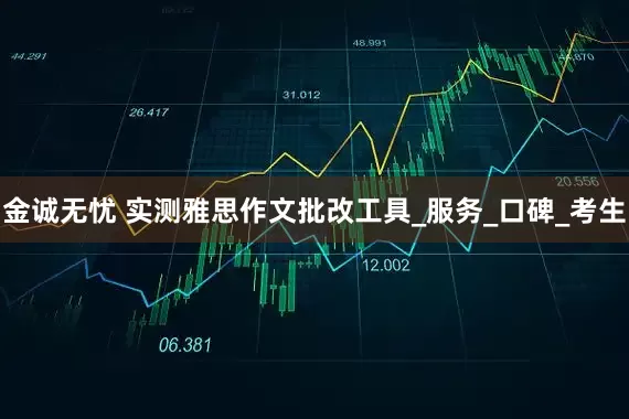 金诚无忧 实测雅思作文批改工具_服务_口碑_考生